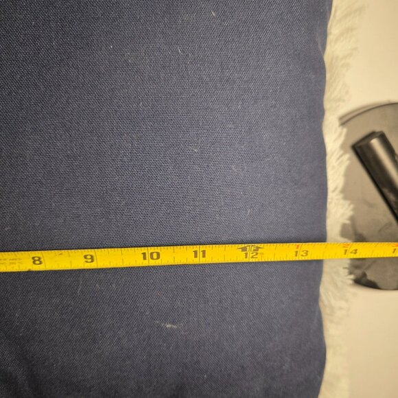 Santa Christmas Tree tapestry Pillow Fringe old world birds festive snow winter - Picture 4 of 5